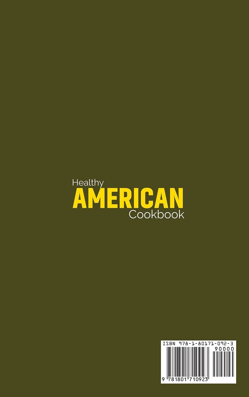 Healthy American Cookbook - Hardback - Self-Help Guide - 2021 - Great Condition image 1