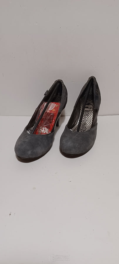 Xti - Sarraje- Strapless Heels - Grey - Brand New image 2