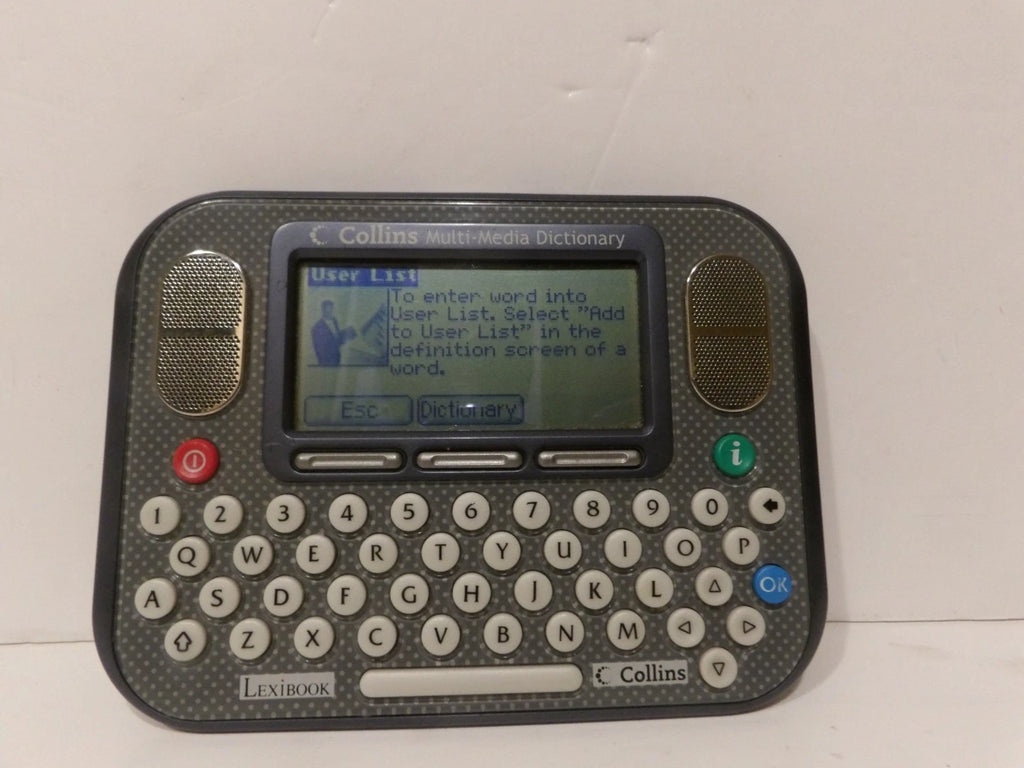 Collins Multimedia Dictionary MD6001GB Lexibook Device - Perfect Spelling & Grammer image 0