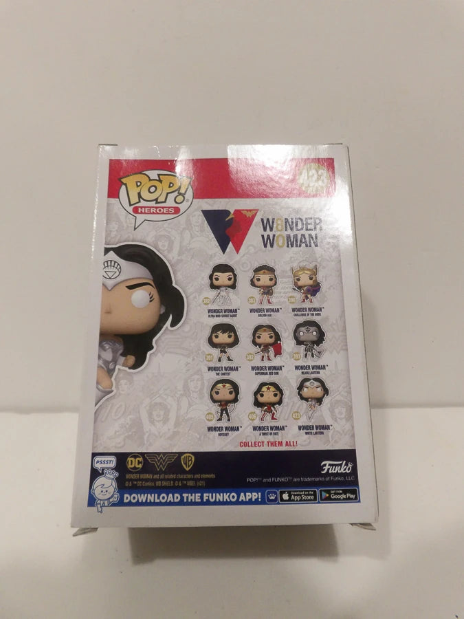 Funko Pop! - DC Heroes - Wonder Woman - 80th Anniversary - White Lantern (Glow in the Dark) #423Brand New Sealed image 1