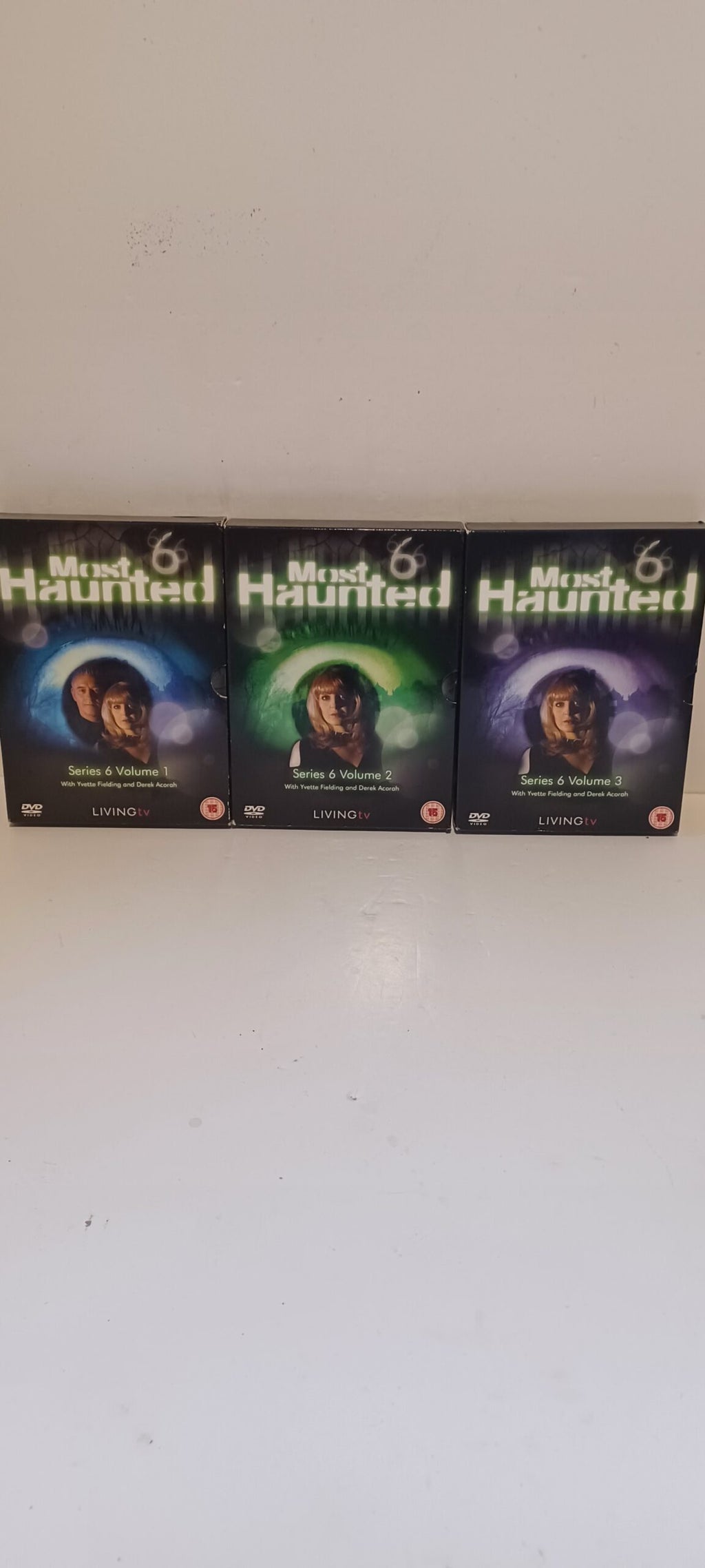 Most Haunted | Series 6 | Volumes 1,2 & 3 | Yvette Fielding | DVD Boxsets | Retail Condition image 0