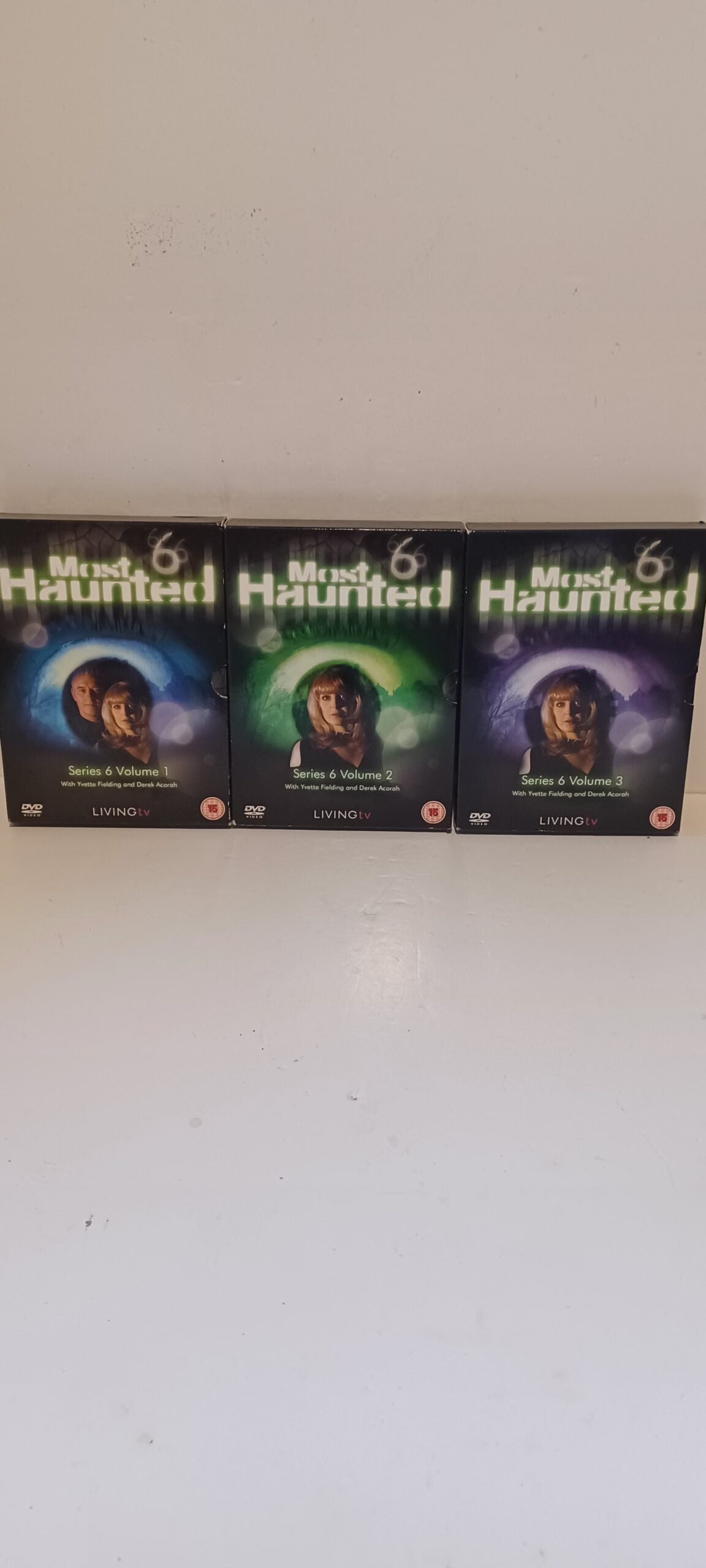 Most Haunted | Series 6 | Volumes 1,2 & 3 | Yvette Fielding | DVD Boxsets | Retail Condition image 0