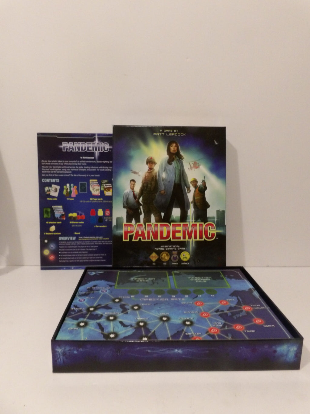 Pandemic 2013 Board Game 2nd Edition With Characters - Great Unused Condition image 4