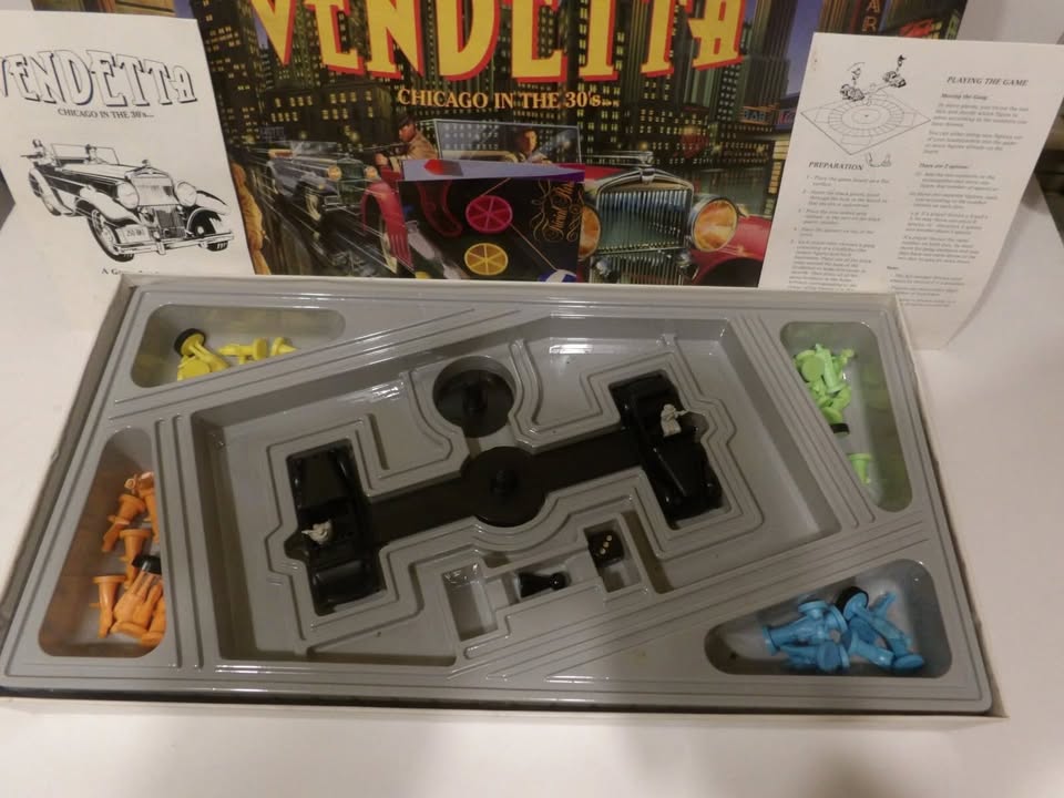 Vintage Parker Vendetta Board Game - Parker - Christmas Family Fun image 1
