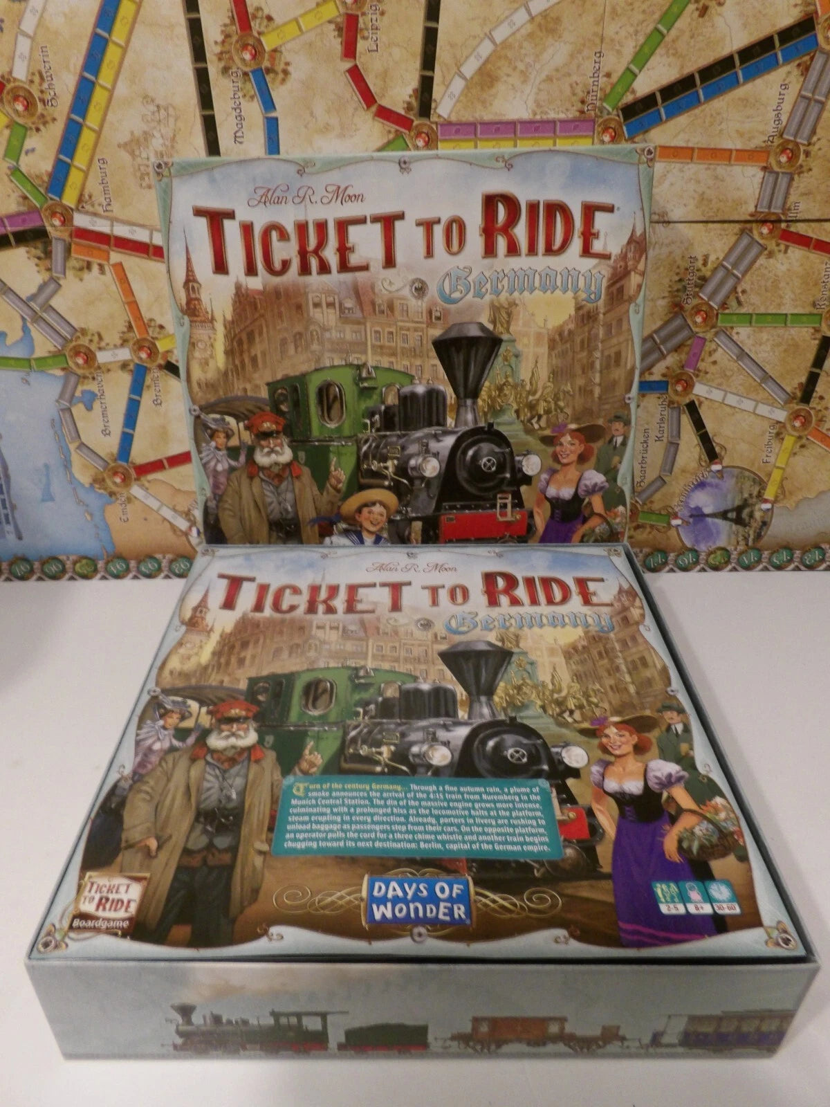 Rare - Ticket to Ride Germany | Days of Wonder 2017 - English - Great Condition image 4