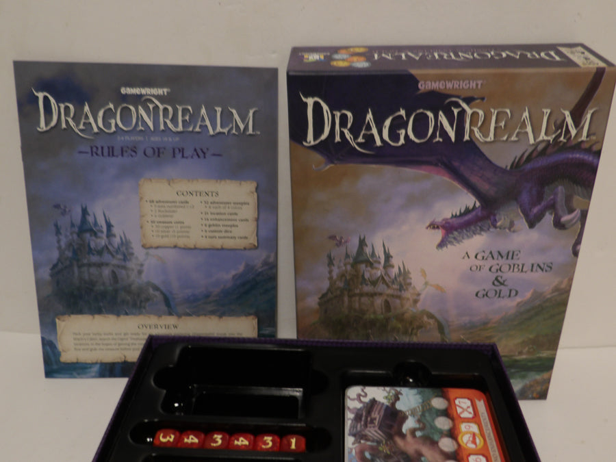 Dragonrealm | Gamewright | Fantasy Locations and Amass Treasure | 2019 - Retail Shelf Condition image 5