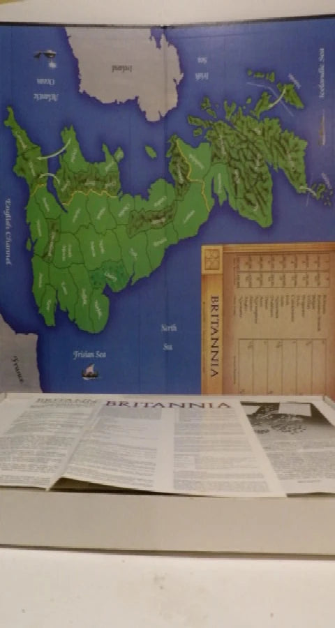 RARE - Vintage Britannia - Strategy Board Game - 1st Edition - Gibson Games - 1986 - Great Condition image 4