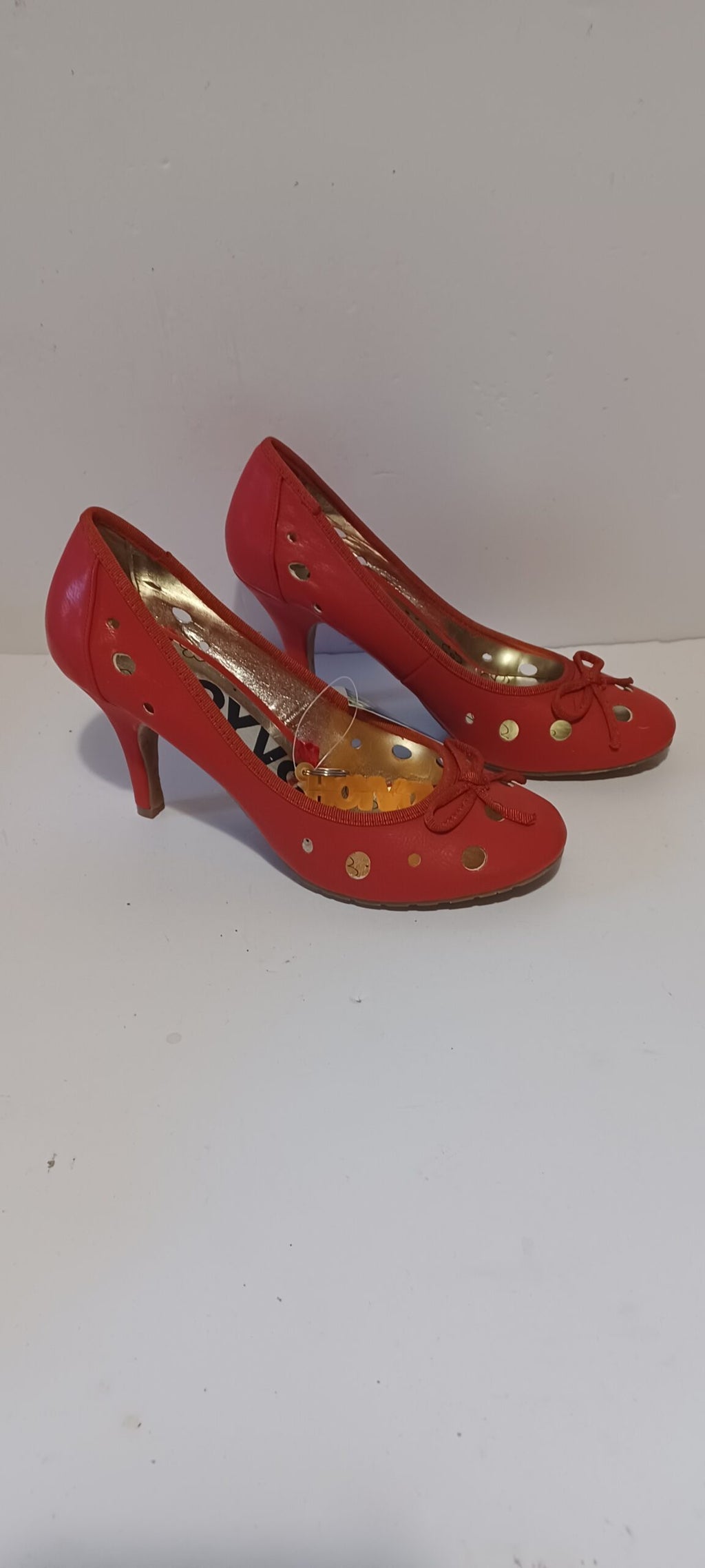 Hoyvoy - Heels and Bows - Strapless - Red - Brand New - 3/36, Red image