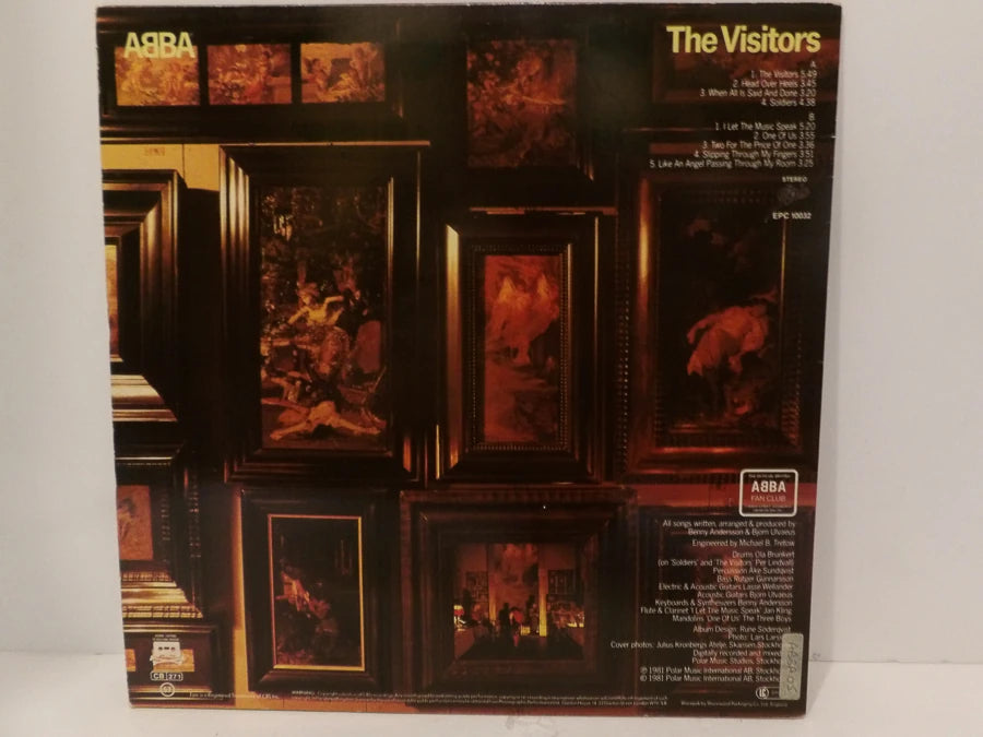 Abba - The Visitors - Vinyl - LP - Album - Ace Records - Original Recording - 1981 - EPC10032 - Great Condition image 1